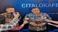 Bupati Takalar, Ir. H. Mohammad Firdaus Daeng Manye, menerima penghargaan dalam ajang Cita Loka Fest 2026 Bupati Takalar Raih Penghargaan Nasional di Cita Loka Fest 2026