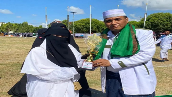 Alumni Pesantren Asal Takalar Raih Dua Kali Juara Nasional Kaligrafi Kontemporer