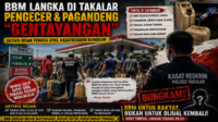 Ilustrasi Visual dibuat dengan AI Pengecer dan Pagandeng “Gentayangan”, Kasatreskrim Takalar Bungkam