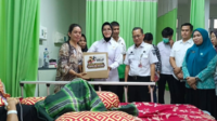 Dirres PPA-PPO Polda Sulsel Jenguk Siswa SMKN 5 Takalar yang Ditebas Teman