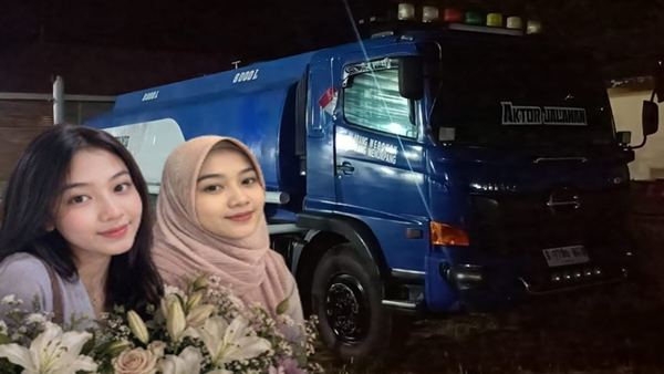 Dua putri pemilik RM Citra Padang Belopa, Agiska Citra Wulandari dan Silfayani, tewas dalam kecelakaan yang melibatkan truk tangki PT Bintang Terang 89 di Kabupaten Luwu, Sulawesi Selatan. (Foto kolase) Dua Putri Pemilik RM Citra Padang Belopa Tewas dalam Kecelakaan Maut di Luwu