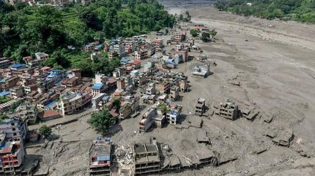 Banjir Bandang Nepal-Tibet Tewaskan 472 Orang, 1.400 Lebih Hilang