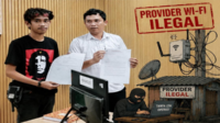 Ketua DPW KMPI Sulawesi Selatan, Wahid Leon Provider Wi-Fi Diduga Ilegal Marak di Sinjai, KMPI Desak APH Bertindak