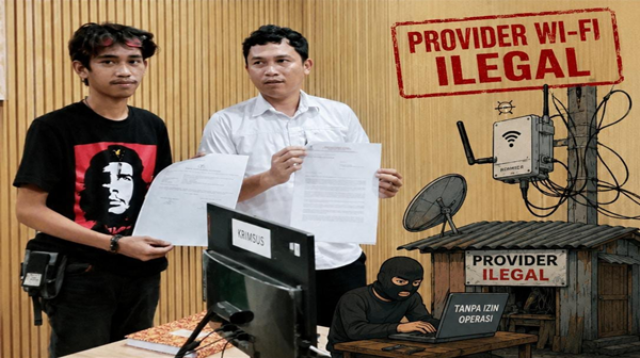 Provider Wi-Fi Diduga Ilegal Marak di Sinjai, KMPI Desak APH Bertindak