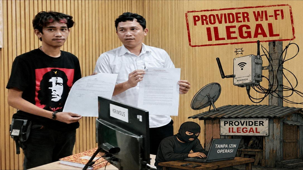 Provider Wi-Fi Diduga Ilegal Marak di Sinjai, KMPI Desak APH Bertindak