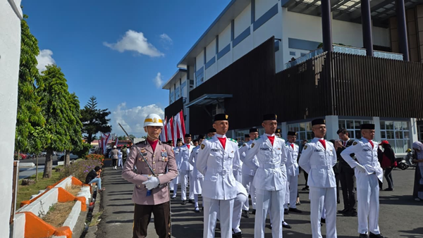 HUT ke-81 RI, Polres Bulukumba Gelar Upacara Pengibaran Sang Merah Putih