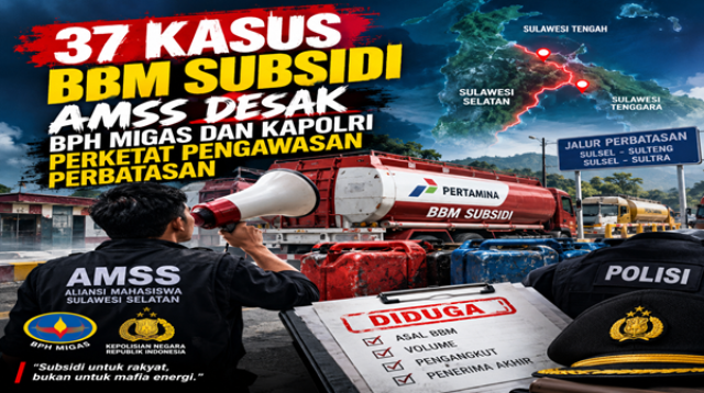 37 Kasus BBM Subsidi Diungkap Polda Sulsel, AMSS Desak Pengawasan Perbatasan Diperketat