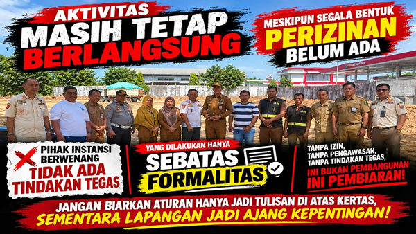 Sidak Cuma Seremonial? Aktivitas di Kalabbirang Tetap Berjalan