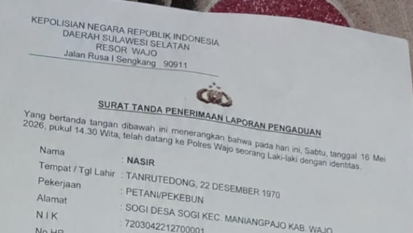 Petani di Wajo Rugi Rp25,4 Juta dalam Transaksi Dua Mobil, Penyidik Sebut Andi Aso Belum Ditemukan